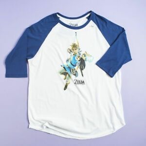 LEGEND OF ZELDA BREATH WILD 3XL baseball shirt NWT
